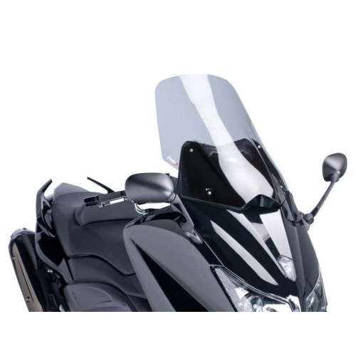 V-Tech Line Touring Screen (Light Smoke) For Yamaha TMax 530 (12-16) By Puig 6260H