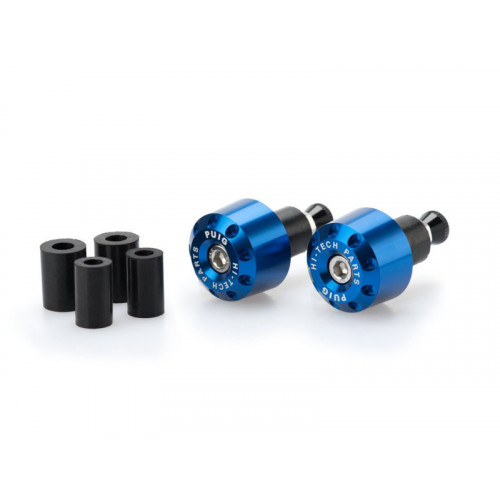 Short Bar End Weights (Blue) For BMW C400 X (19-22) By Puig 6280A