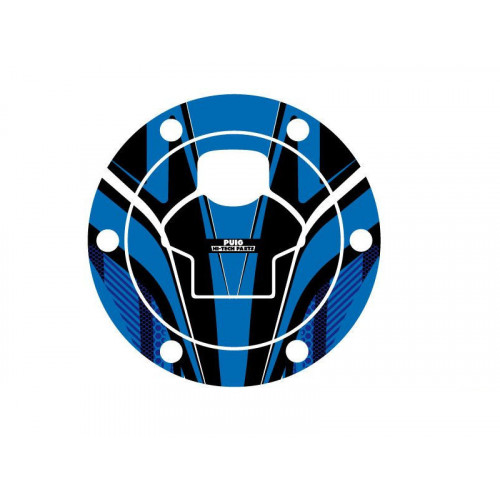 Radikal Fuel Cap Protector (Blue) For BMW F800 S (06) By Puig 6298A