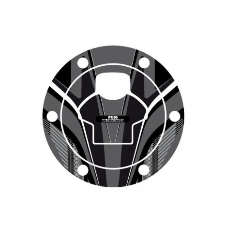 Radikal Fuel Cap Protector (Grey) For BMW R1150 RT (03-05) By Puig 6298U