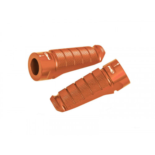 Racing Footpegs (Orange) For SYM Maxsym TL (20-21) By Puig 6301T