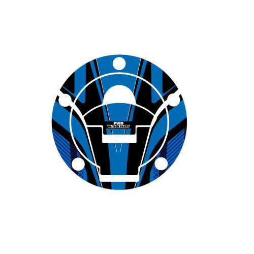 Radikal Fuel Cap Protector (Blue) For Ducati Monster 821 (14-20) By Puig 6304A