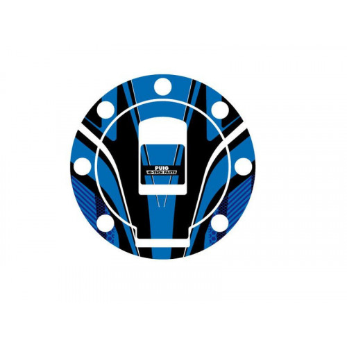 Radikal Fuel Cap Protector (Blue) For Yamaha XJ 900 S Diversion (94-99) By Puig 6322A