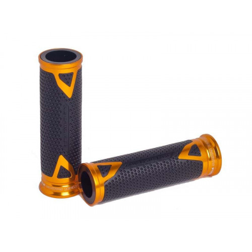 Hi-Tech Radikal Hand Grips 119mm (Gold) For Benelli TRK 251 (20-22) By Puig 6325O