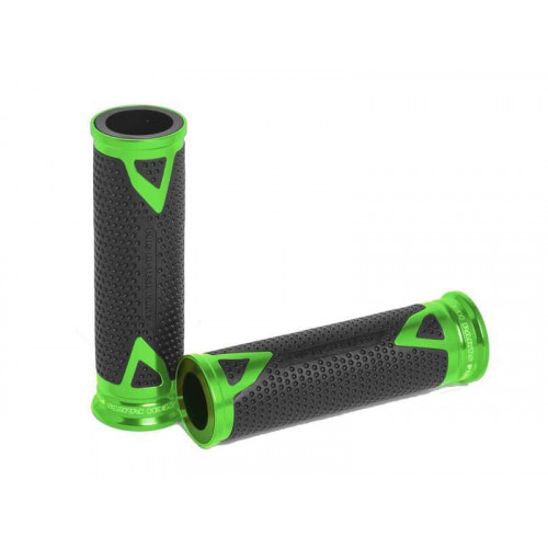 Hi-Tech Radikal Hand Grips 119mm (Green) For Benelli Leoncino 800 (22) By Puig 6325V