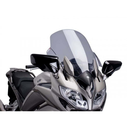 Touring Screen (Light Smoke) For Yamaha FJR 1300 AS (13-21) By Puig 6483H