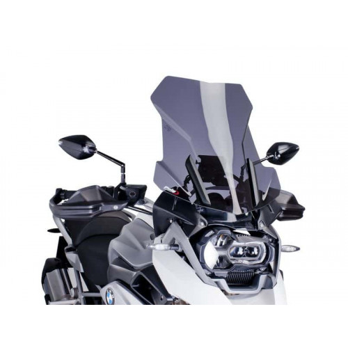 Touring Screen (Dark Smoke) For BMW R1250 GS Rallye (18-21) By Puig 6486F