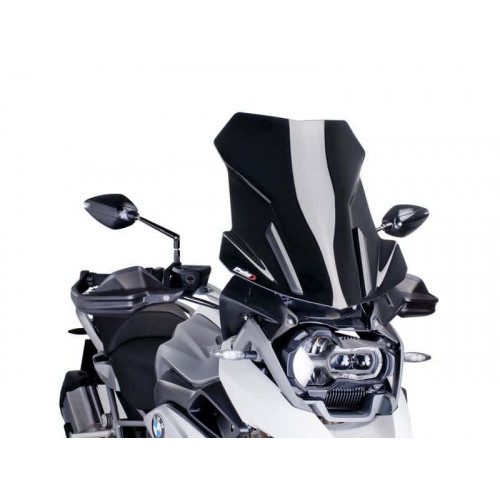 Touring Screen (Black) For BMW R1250 GS Rallye (18-21) By Puig 6486N