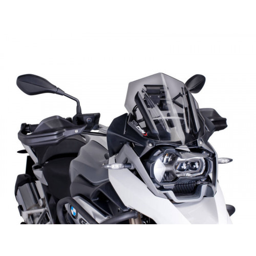 Sport Screen (Dark Smoke) For BMW R1200 GS Rallye (17-18) By Puig 6487F