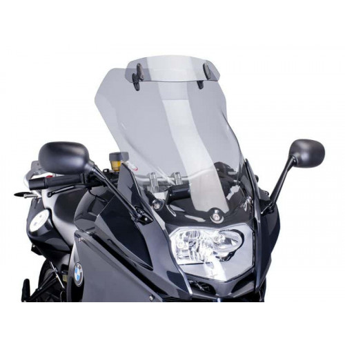 Touring Screen With Extender (Light Smoke) For BMW F800 GT (13-20) By Puig 6503H