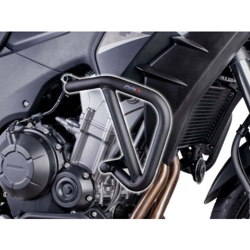 Engine Guard (Black) For Honda CB500 X (13-18) By Puig 6539N