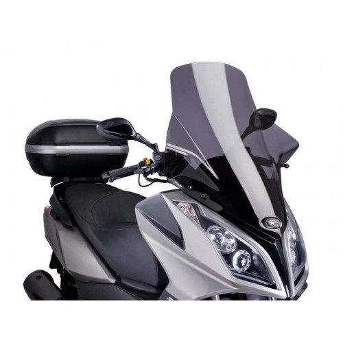 V-Tech Line Touring Screen (Dark Smoke) For Kymco Super Dink 300i (09-14) By Puig 6790F