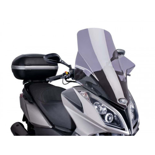 V-Tech Line Touring Screen (Light Smoke) For Kymco Downtown 300i (09-14) By Puig 6790H