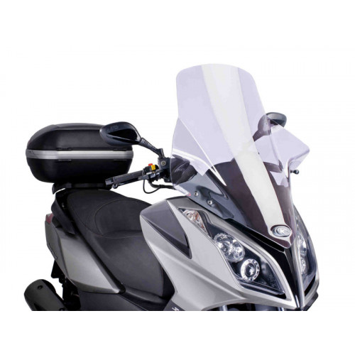 V-Tech Line Touring Screen (Clear) For Kymco Grand Dink 300 (16-21) By Puig 6790W