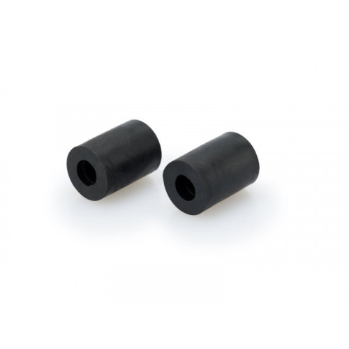 12mm Rubber Spacer For Short Bar Ends (Black) By Puig 6816N