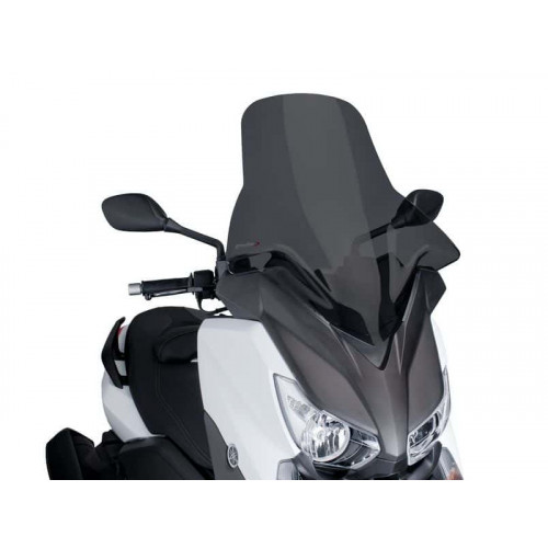 V-Tech Line Touring Screen (Dark Smoke) For Yamaha YP 125 R X-Max ABS (14-16) By Puig 6874F