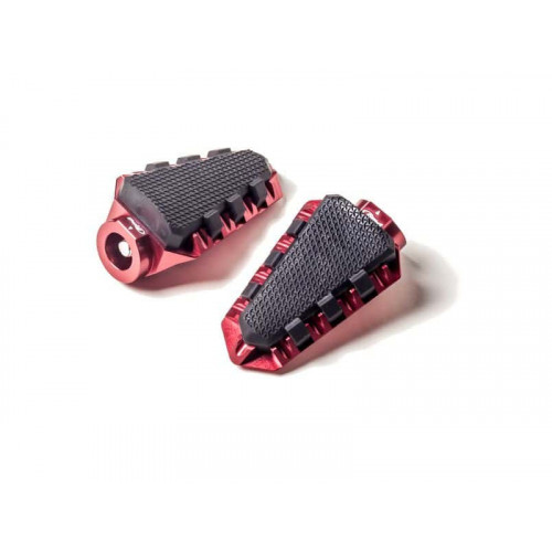 Trail Footpegs (Red) For KTM 390 Adventure (20-21) By Puig 7319R