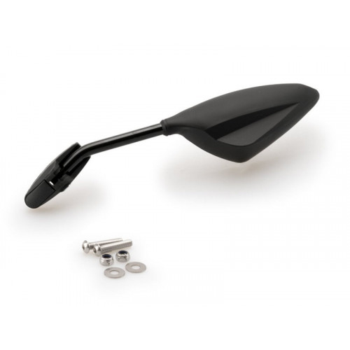 RS1 Rearview Mirror LHS 30 Degree Stalk (Black) For Aprilia RS4 125 Replica (13-16) By Puig 7351N