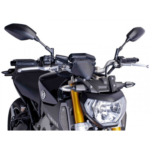 Speedometer Rear Housing (Matt Black) For Yamaha MT-09 (13-16) By Puig 7515J