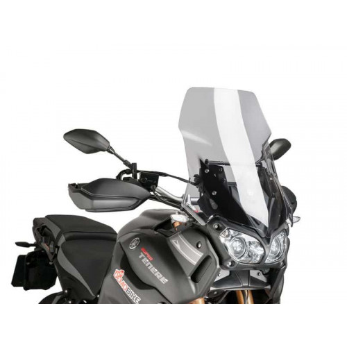 Touring Screen (Light Smoke) For Yamaha XT 1200 ZE Super Tenere (19-21) By Puig 7541H