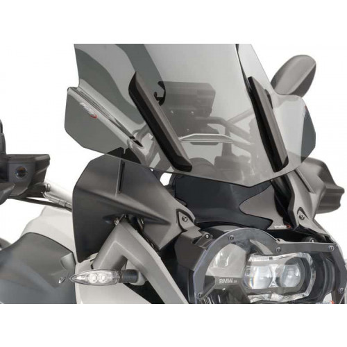 Sport Screen (Dark Smoke) For BMW R1200 GS (13-16) By Puig 7550F