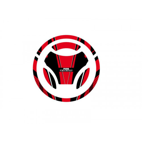 Radikal Fuel Cap Protector (Red) For Yamaha YZF 125 R (14-18) By Puig 7584R