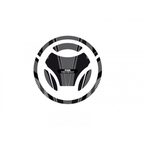 Radikal Fuel Cap Protector (Grey) For Yamaha YZF 125 R (14-18) By Puig 7584U