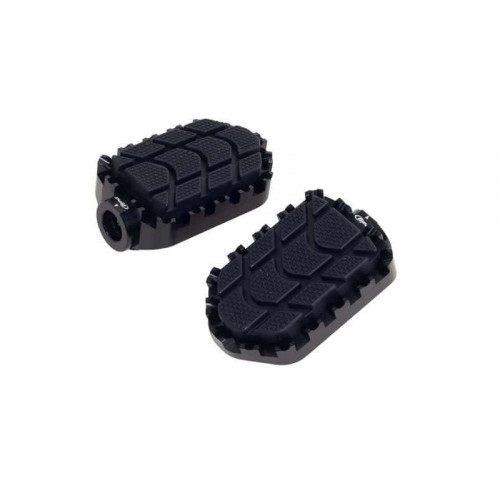 Enduro Footpegs (Black) For SYM Maxsym TL (20-21) By Puig 7587N