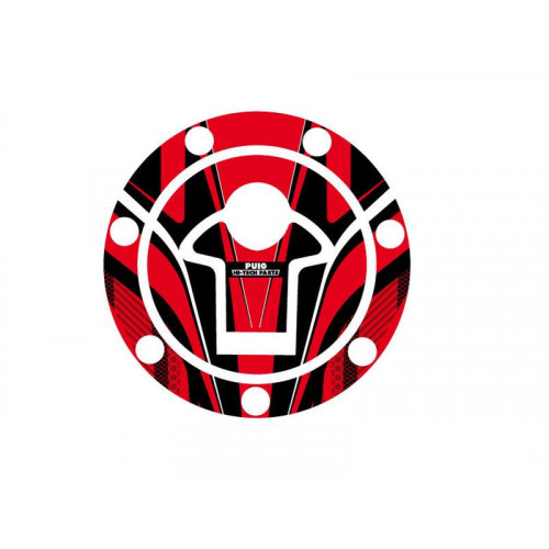 Radikal Fuel Cap Protector (Red) For KTM 790 Duke (18-21) By Puig 7611R