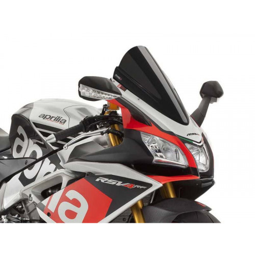 Z-Racing Screen (Black) For Aprilia RSV4 RR (15-21) By Puig 7614N