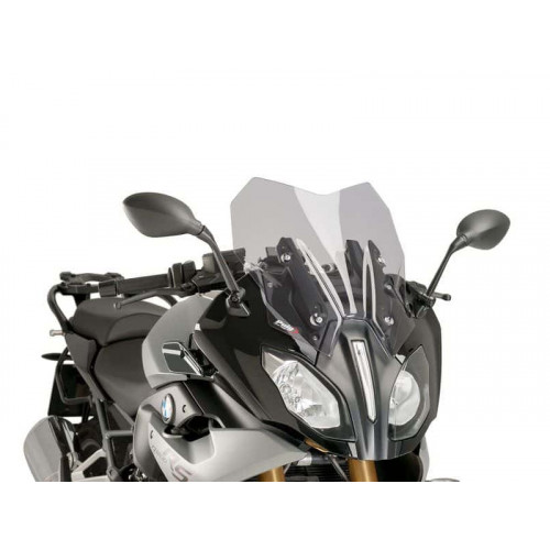 Touring Screen (Light Smoke) For BMW R1200 RS (15-18) By Puig 7616H