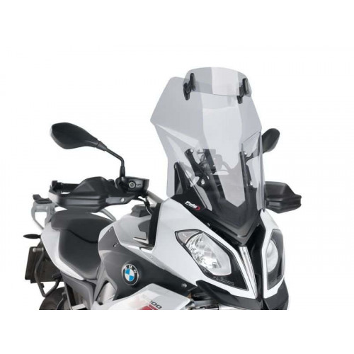 Touring Screen With Extender (Light Smoke) For BMW S1000 XR (15-19) By Puig 7620H