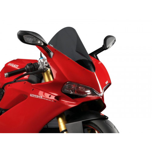 R-Racer Screen (Dark Smoke) For Ducati 1299 Panigale S (15-17) By Puig 7621F