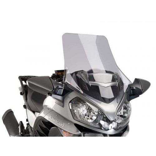 Touring Screen (Light Smoke) For Kawasaki GTR 1400 (15-20) By Puig 7628H