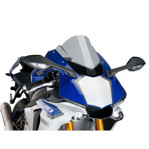 Z-Racing Screen (Light Smoke) For Yamaha YZF R1 (15-19) By Puig 7648H