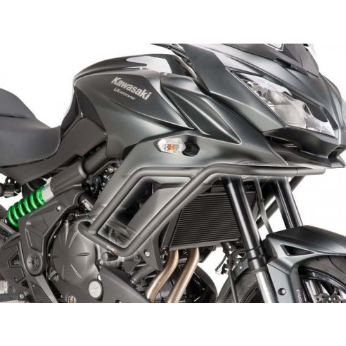 Engine Guard (Black) For Kawasaki Versys 650 (15-21) By Puig 7773N