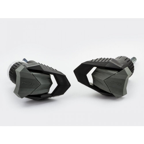 R19 Frame Sliders (Black) For Honda CB125 F (15-20) By Puig 7931N