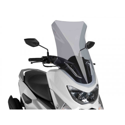 V-Tech Line Touring Screen (Light Smoke) For Yamaha NMax 125 (15-20) By Puig 8121H