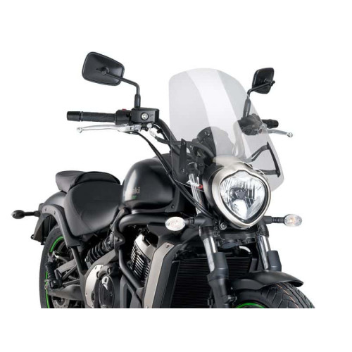 New Generation Touring Screen (Clear) For Kawasaki Vulcan S Cafe (17-20) By Puig 8164W