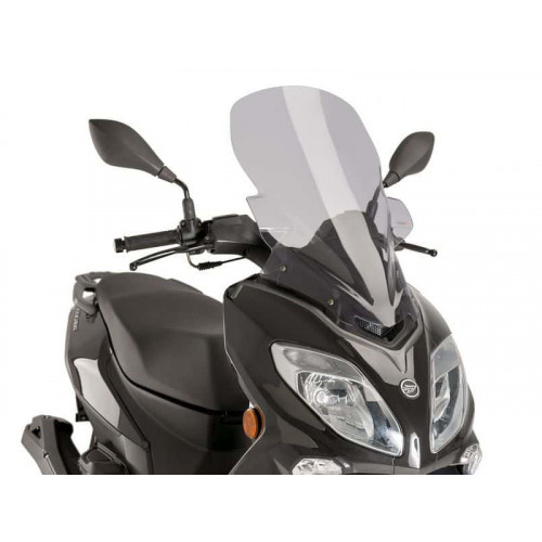 V-Tech Line Touring Screen (Light Smoke) For Keeway Cityblade 125 (13-20) By Puig 8167H