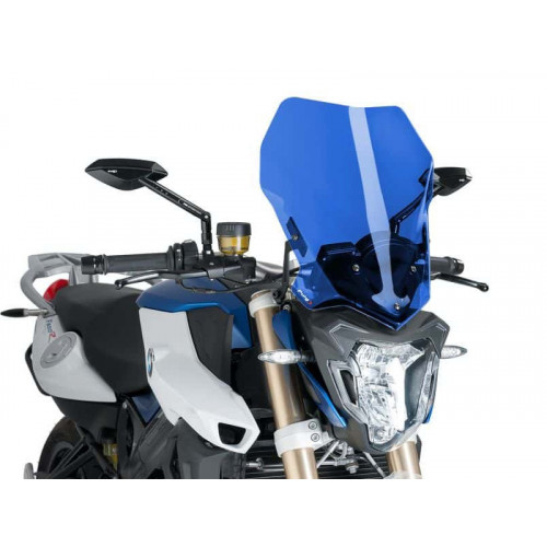 New Generation Touring Screen (Blue) For BMW F800 R (15-20) By Puig 8187A