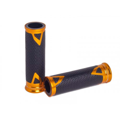 Hi-Tech Radikal Hand Grips 123mm (Gold) For Benelli TRK 251 (20-22) By Puig 8191O