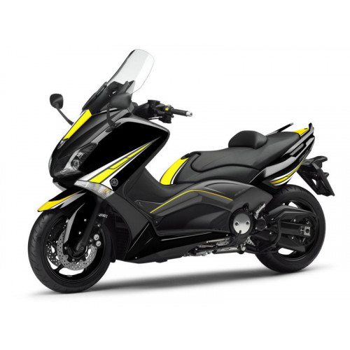 Sticker Kit (Yellow) For Yamaha TMax 530 (12-14) By Puig 8421G