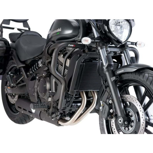 Engine Guard (Black) For Kawasaki Vulcan S Cafe (17-20) By Puig 8544N