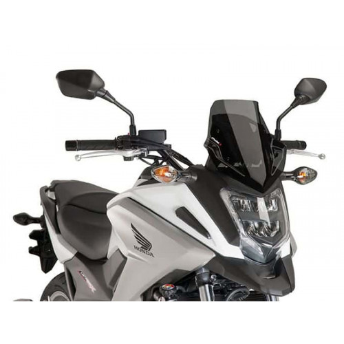 Sport Screen (Dark Smoke) For Honda NC750 X (16-20) By Puig 8909F