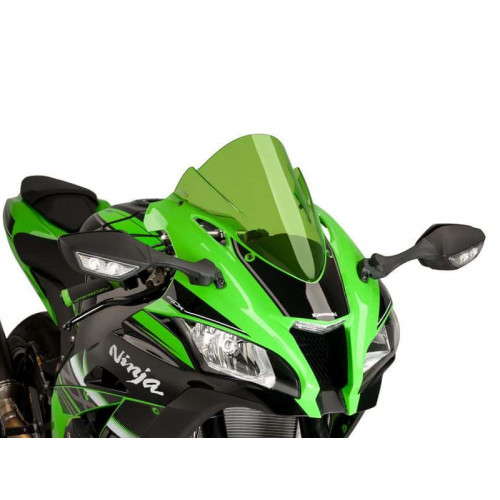 Z-Racing Screen (Green) For Kawasaki ZX-10R SE (18-20) By Puig 8912V