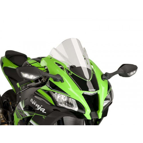 Z-Racing Screen (Clear) For Kawasaki ZX-10R SE (18-20) By Puig 8912W