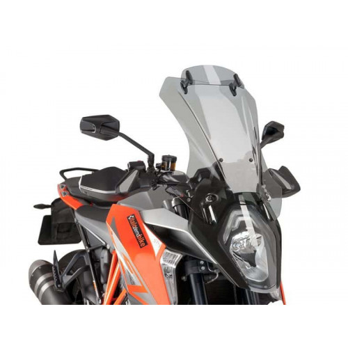 Touring Screen With Extender (Light Smoke) For KTM 1290 Super Duke GT (16-18) By Puig 8914H