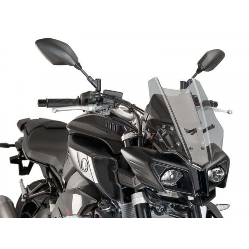 Touring Screen (Light Smoke) For Yamaha MT-10 (16-21) By Puig 8917H