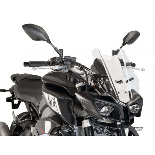 Touring Screen (Clear) For Yamaha FZ-10 (16-17) By Puig 8917W